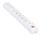 HSK DATA ALP-ACARS10---13 power extension 3 m 5 AC outlet(s) Indoor Grey