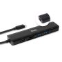 Hub Club3D CSV-1592 (USB Type C 7-in-1 Hub to HDMI™ 4K60Hz /SD-TF Card slot 2x USB Type A / USB Type C PD / RJ45)