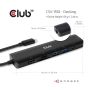 Hub Club3D CSV-1592 (USB Type C 7-in-1 Hub to HDMI™ 4K60Hz /SD-TF Card slot 2x USB Type A / USB Type C PD / RJ45)