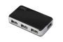 Hub DIGITUS DA-70220 (4x USB 2.0; kolor czarny)