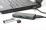 Hub Ednet 85155 (4x USB 3.0; kolor czarny)