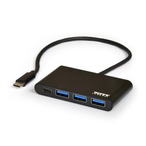 Hub USB-C PORT DESIGNS 900122 (4x USB 3.0 + 1x USB-C)