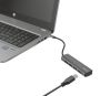 HUB USB Trust Halyx Aluminium 4-portowy USB 3.2 (23328)