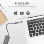 HUB USB Trust Halyx Aluminium 4-portowy USB 3.2 (23328)
