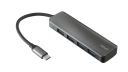 HUB USB Trust Halyx Aluminium 4-portowy USB 3.2 (23328)
