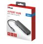 HUB USB Trust Halyx Aluminium 4-portowy USB 3.2 (23328)