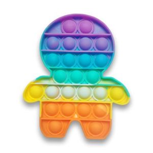Human-shaped anti-stress sensory toy