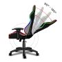 Huzaro Force 6.0 RGB LED Universal gaming chair Upholstered padded seat Black