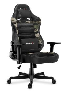 Huzaro FORCE 7.7 CAMO video game chair Gaming armchair Mesh seat Black, Camouflage