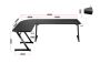 Huzaro Hero 7.0 computer desk Black