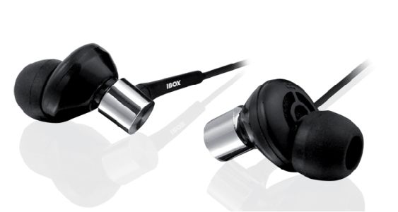 iBox SHPIP009B headphones/headset In-ear Black
