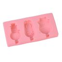 Ice cream mold with three compartments "Story"