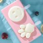 Ice cream mold with two  compartments 