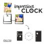 Impressions Clock with Photo Frame Set