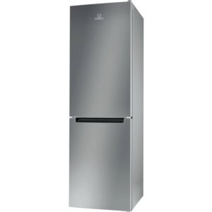 Indesit LI8 S1E S fridge-freezer Freestanding 339 L F Silver