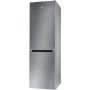 Indesit LI8 S1E S fridge-freezer Freestanding 339 L F Silver
