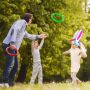 Inflatable rabbit hat with rings for fun