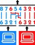 INTELLINET ADAPTER ROZGAŁĘZIACZ LAN RJ45 / 2X RJ45