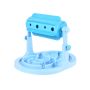 Interactive dog food dispenser - blue