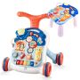 Interactive pusher / educational table 3in1 - blue