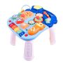 Interactive pusher / educational table 3in1 - blue