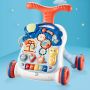 Interactive pusher / educational table 3in1 - blue