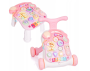 Interactive pusher / educational table 3in1 - pink