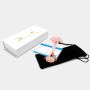 Jade face massager, roller - Pink
