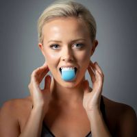 JAWLINE jaw facial muscles training. TRAINING