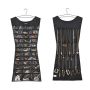 Jewelry closet organizer - black