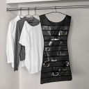 Jewelry closet organizer - black