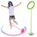 Jump rope / hula hoop on the leg - green
