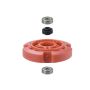 Jump rope / hula hoop - red
