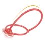 Jump rope / hula hoop - red