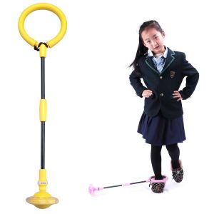 Jumping rope / hula hoop foldable - yellow