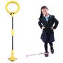 Jumping rope / hula hoop foldable - yellow