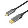 Kabel 4k60Hz USB-C 3.1 do DisplayPort 1,8m