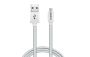 Kabel ADATA AMUCAL-100CMK-CSV AMUCAL-100CMK-CSV (USB 2.0 - Micro USB ; 1m; kolor srebrny)