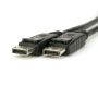 Kabel Akyga AK-AV-10 (DisplayPort M - DisplayPort M; 1,8m; kolor czarny)