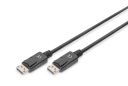 Kabel Assmann AK-340100-030-S (DisplayPort M - DisplayPort M; 3m; kolor czarny)