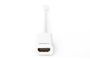 Kabel Assmann AK-340404-001-W (HDMI F - Mini DisplayPort M; 0,15m; kolor biały)