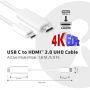 Kabel club3D CAC-1514 (USB C to HDMI 2.0 UHD)