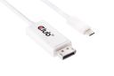 Kabel Club3D CAC-1517 (USB 3.1 Typ C Displayport 1.2 UHD 4K 60Hz 1.20 m)