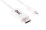 Kabel Club3D CAC-1517 (USB 3.1 Typ C Displayport 1.2 UHD 4K 60Hz 1.20 m)