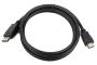 Kabel GEMBIRD CC-DP-HDMI-3M (HDMI M - DisplayPort M; 3m; kolor czarny)