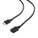 Kabel GEMBIRD CC-HDMI4X-10 (HDMI M - HDMI F; 3m; kolor czarny)