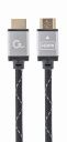 Kabel GEMBIRD Seria Select Plus CCB-HDMIL-1M (HDMI M - HDMI M; 1m; kolor czarny)