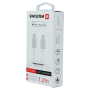 Kabel / Przewód USB-C / Lightning MFI 1.2 m Swissten - srebrny