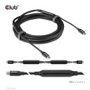 Kabel USB Club3D CAC-1535 (USB 3.2 Gen2 Type C to C Active Bi-directional Cable 8K60Hz M/M 5m)