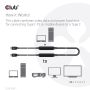 Kabel USB Club3D CAC-1535 (USB 3.2 Gen2 Type C to C Active Bi-directional Cable 8K60Hz M/M 5m)